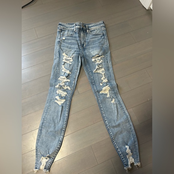 AE Size 6 Hi Rise Jeggings - Picture 3 of 8